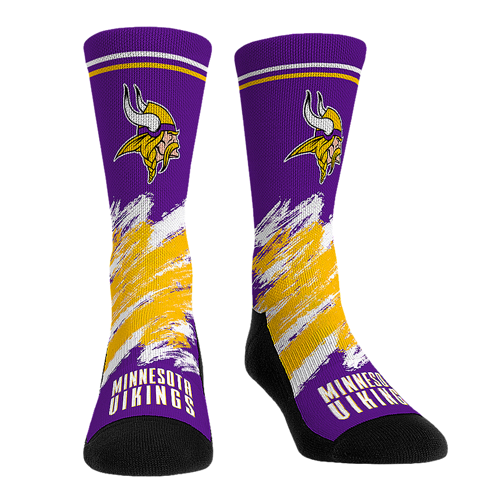 Rock 'Em Socks Rock 'Em Socks Minnesota Vikings - Throwback Paint — main product shot