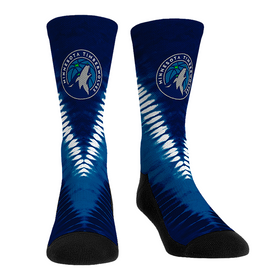 Rock 'Em Socks Minnesota Timberwolves - V Shape Tie Dye