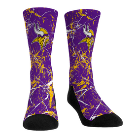 Rock 'Em Socks Minnesota Vikings - Cracked Marble