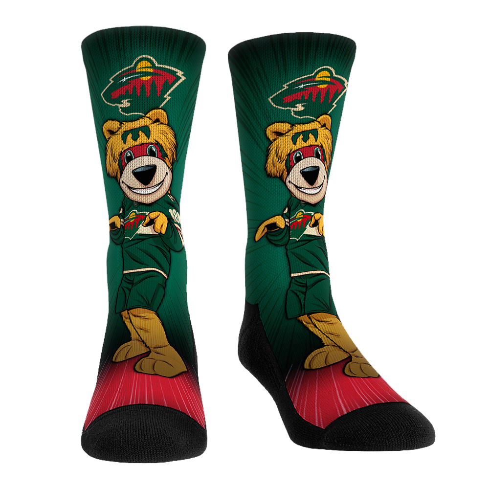 Rock 'Em Socks Rock 'Em Socks Minnesota Wild - Mascot Pump Up! — main product shot