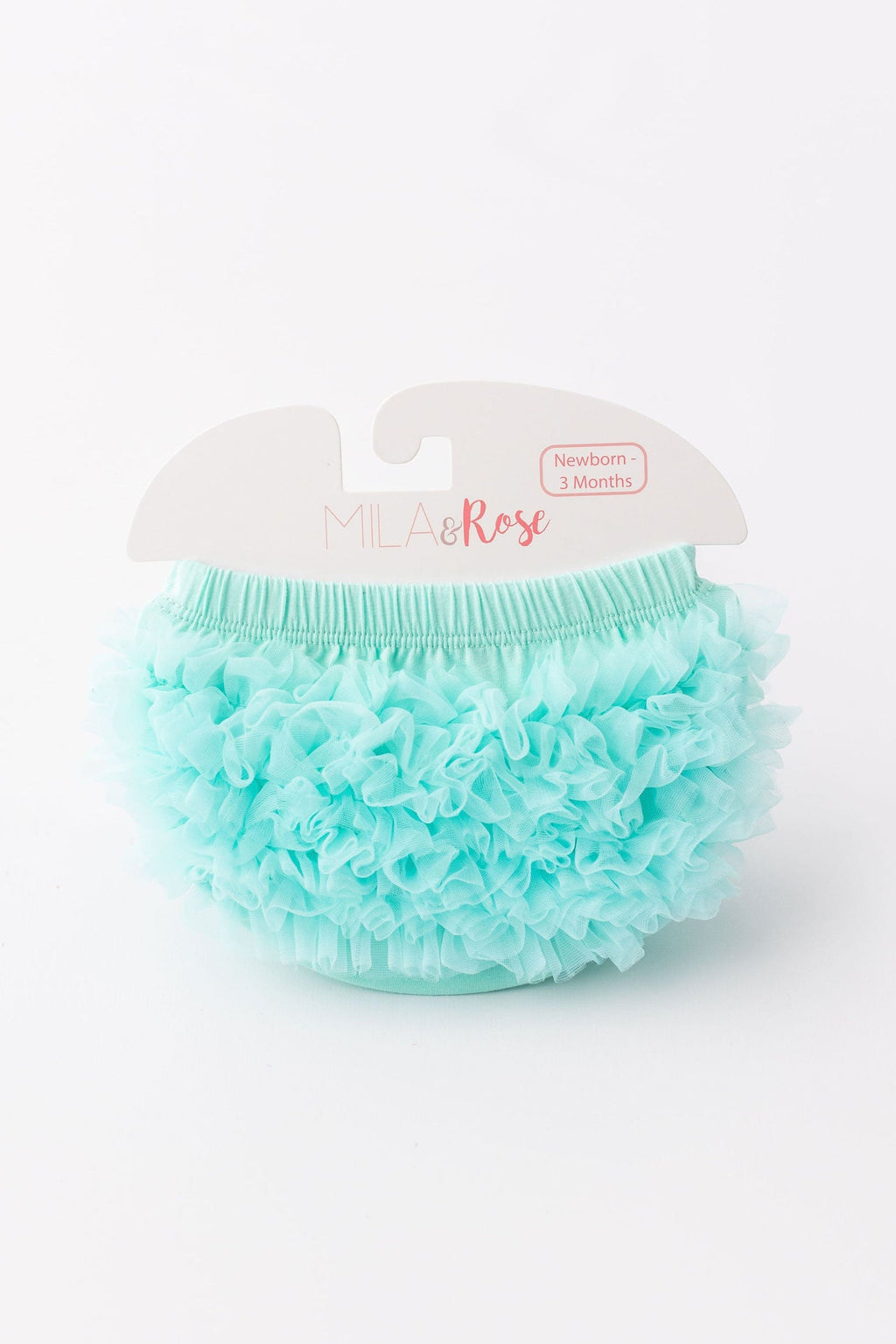 Mila & Rose ® Mint Ruffle Bum Bloomer — main product shot