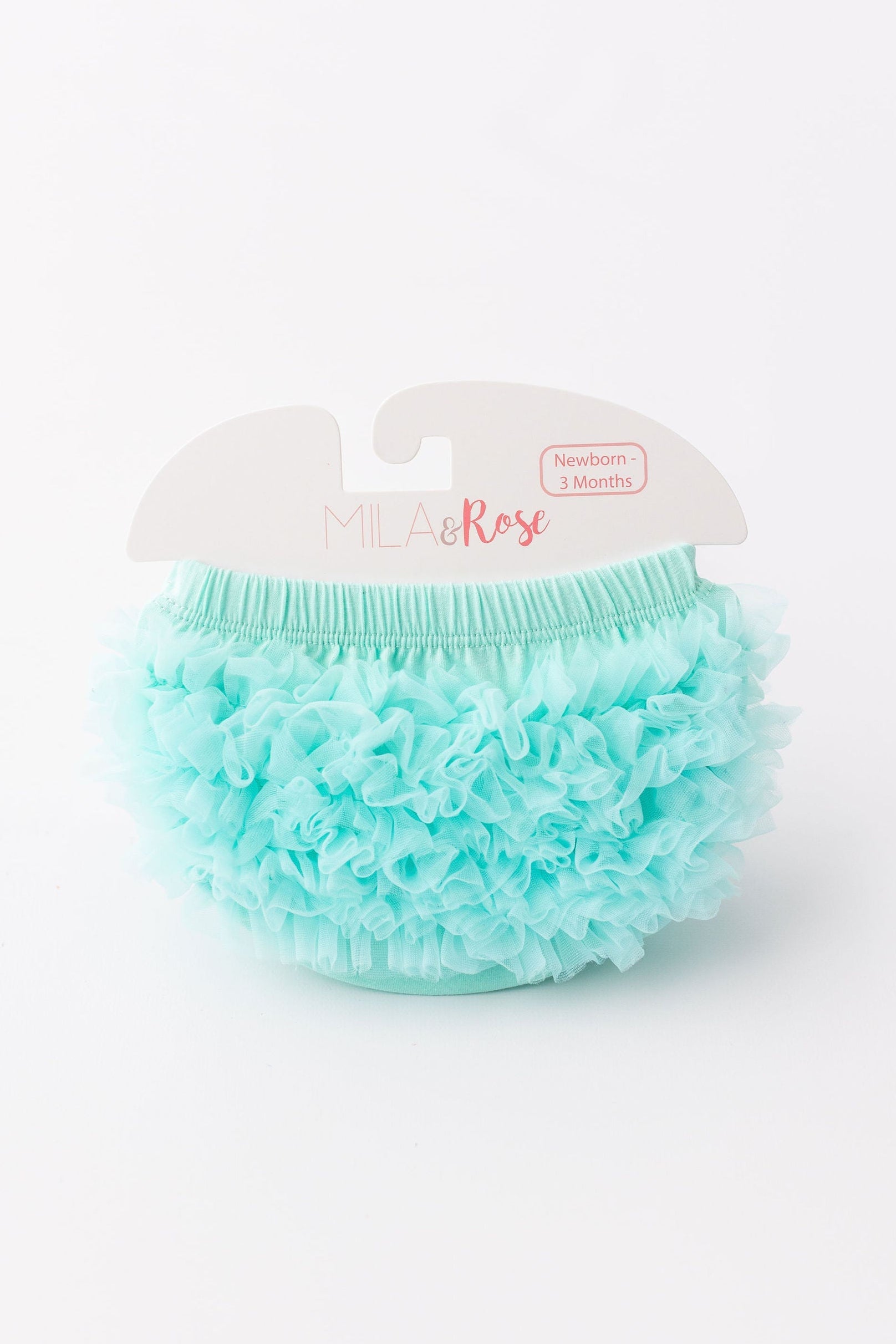 Mila & Rose ® Mint Ruffle Bum Bloomer — main product shot