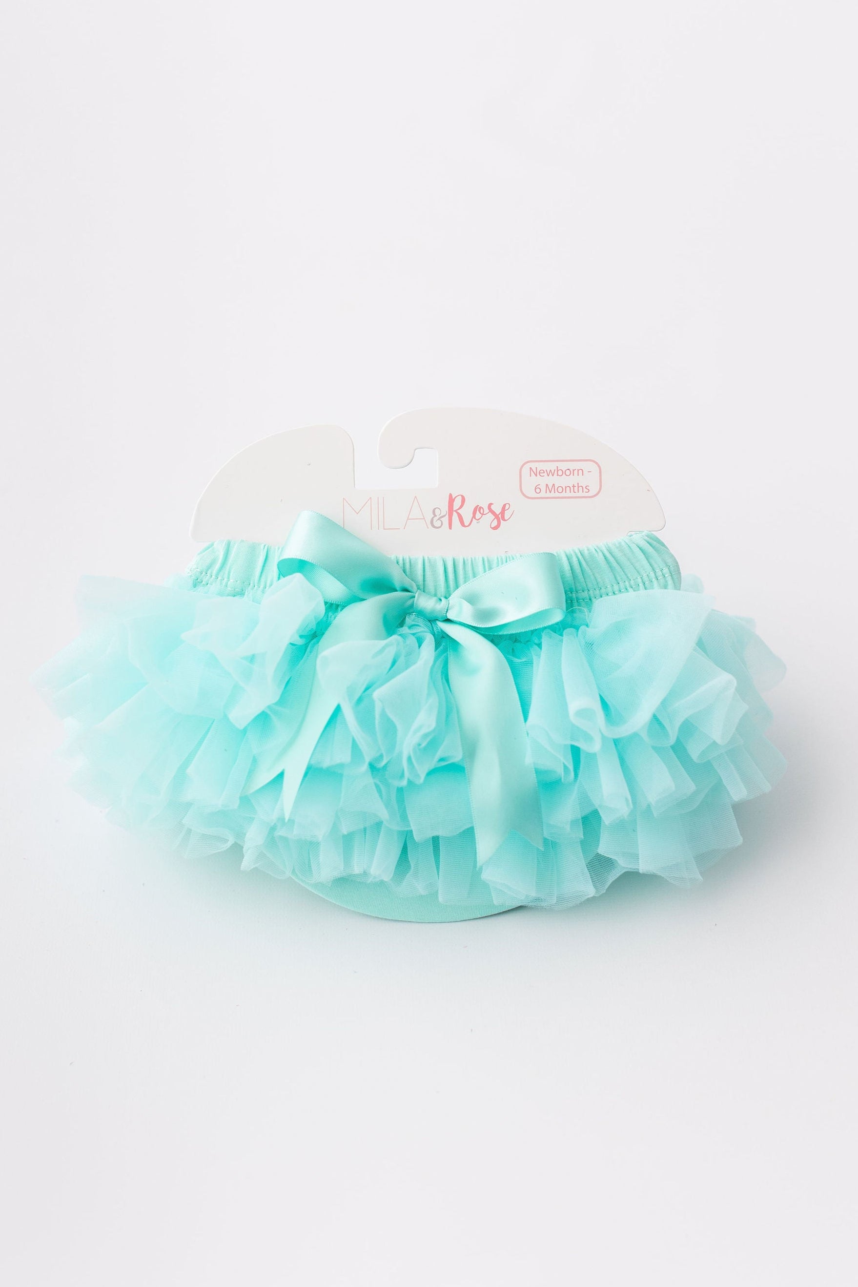 Mila & Rose ® Mint Ruffle Tutu Bloomer — main product shot