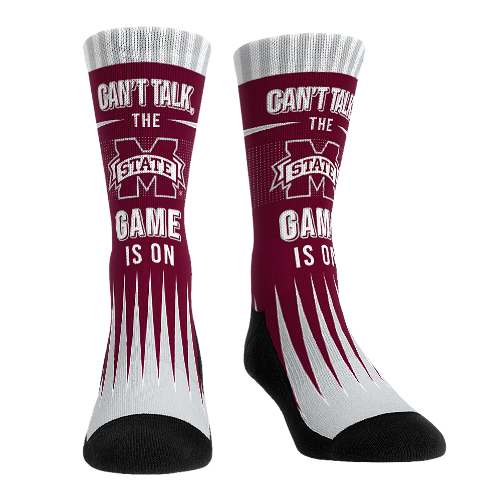 Rock 'Em Socks Rock 'Em Socks Mississippi State Bulldogs - Can't Talk — main product shot