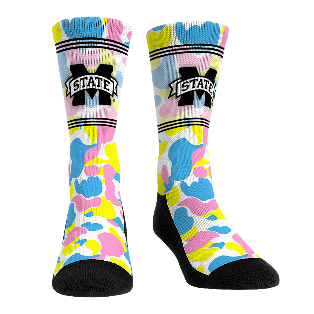 Rock 'Em Socks Rock 'Em Socks Mississippi State Bulldogs - Easter Ink — main product shot