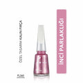 Flormar Pearly Nail Polish - Shimmer Finish, Long-Lasting - #450 Salmon Dust