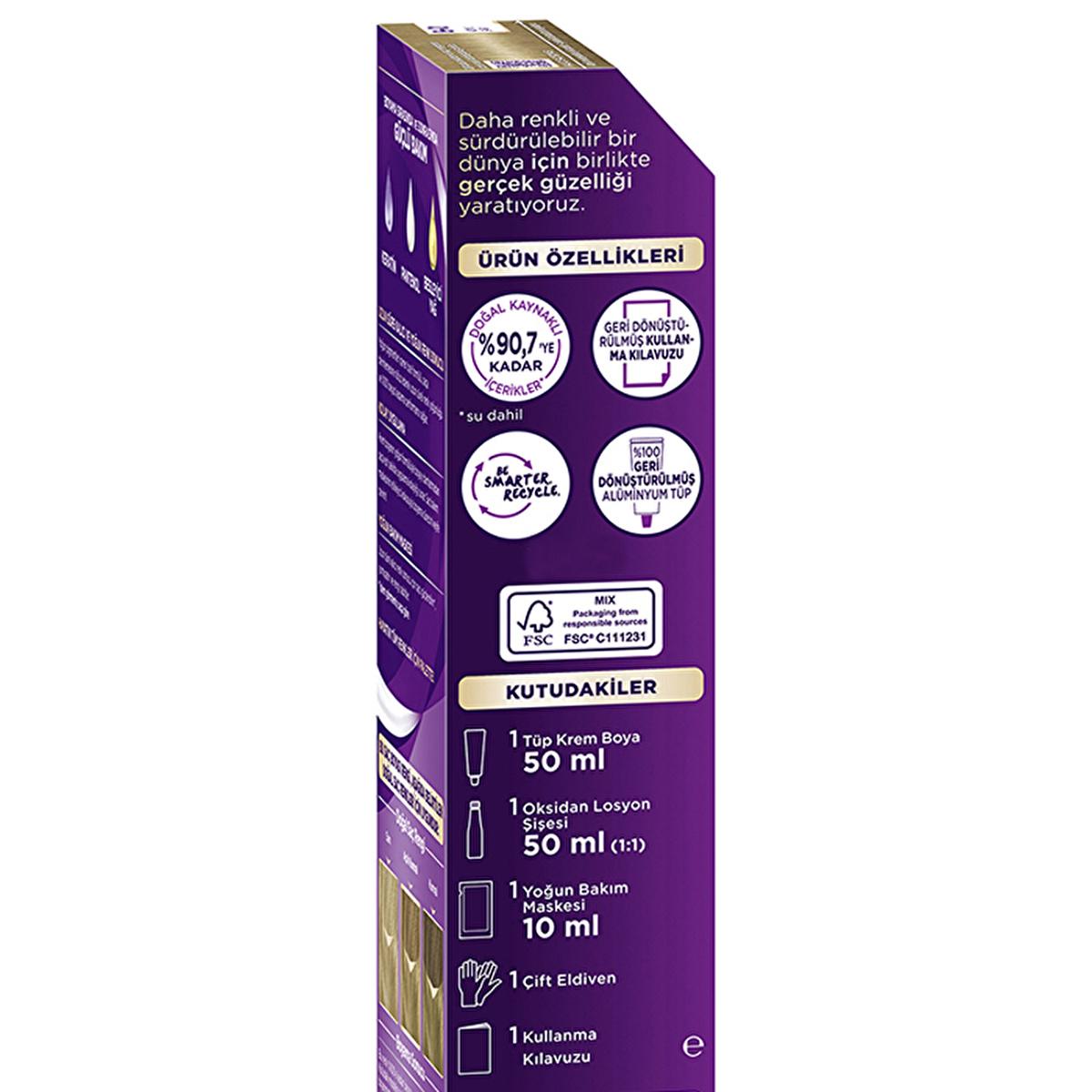 Palette Hair Dye - Intense Color, Nourishing, 8-0 Dark Blonde