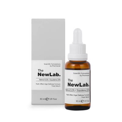 The NewLab Anti-Aging Face Serum: Retinol, Squalene, Jojoba Oil - Wrinkle Reduction, Deep Moisturization, Vegan, Cruelty-Free - 30ml