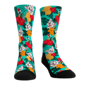 Rock 'Em Socks Moana 2 - Poa & Hei Hei Floral