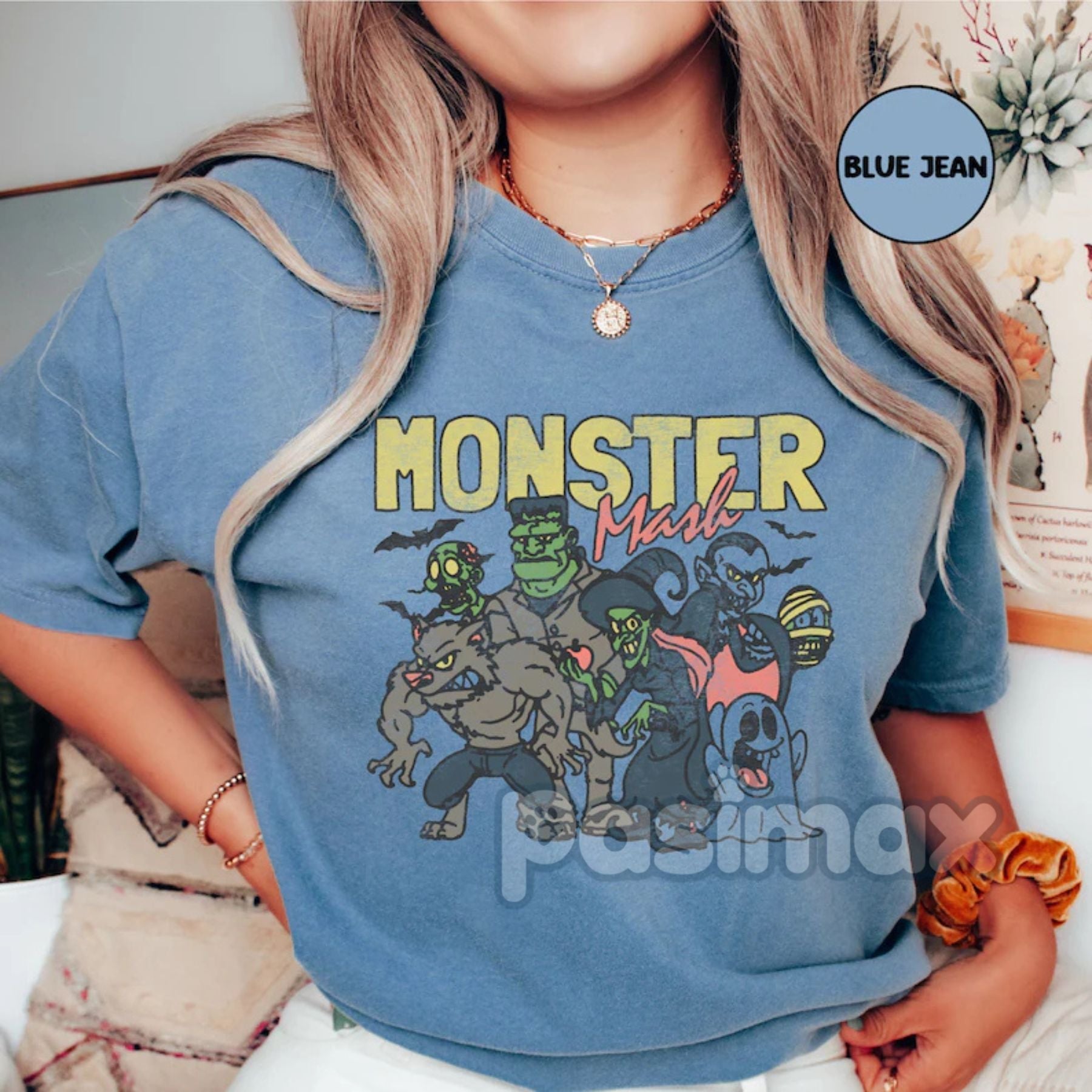 Pasimax 'Monster Mash' Comfort Colors Shirt — main product shot