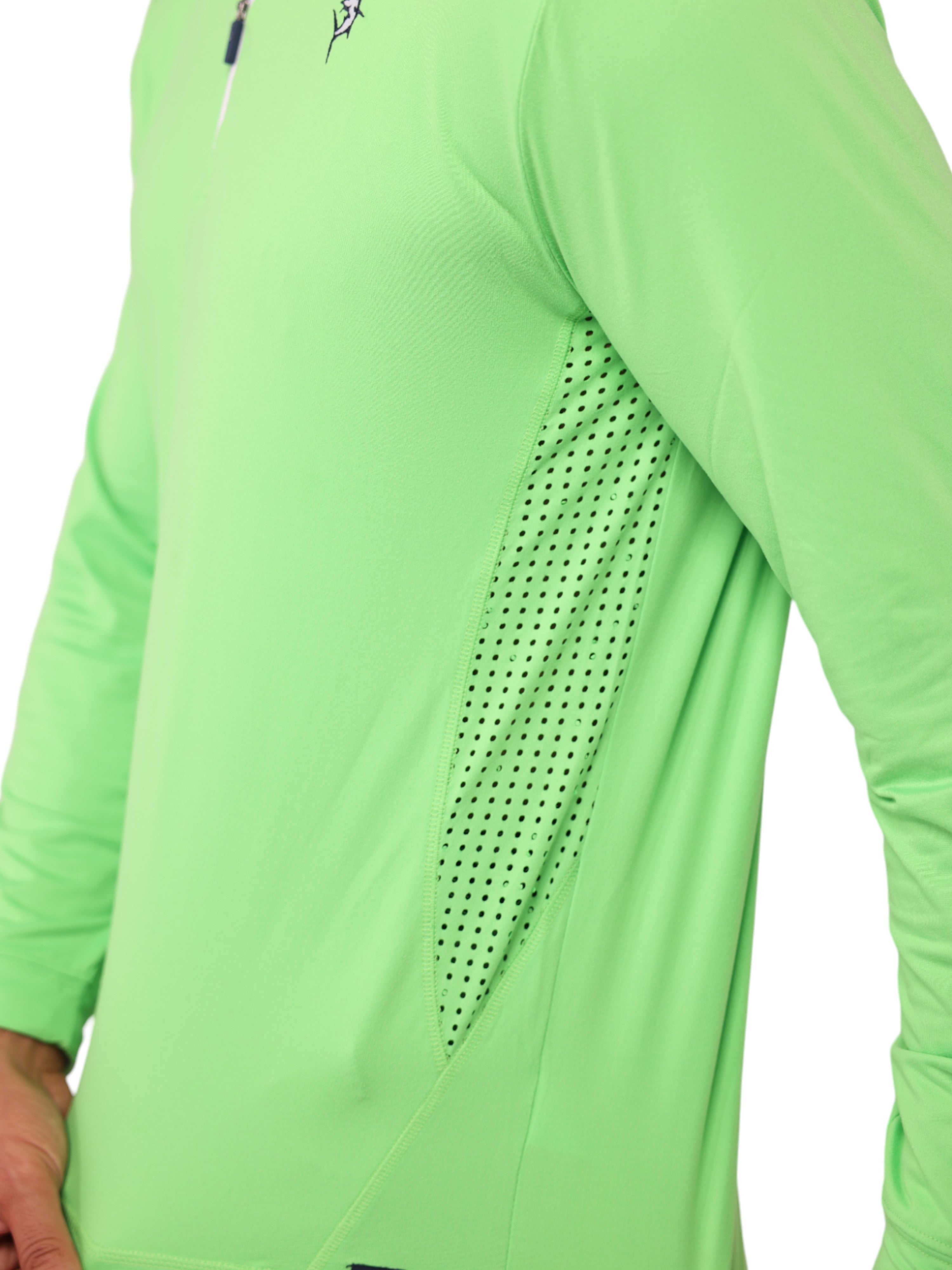 White Water Life Monterey Performance Quarter Zip — side view