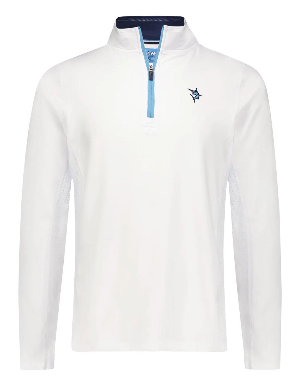 Montauk Quarter Zip Midweight Comfort – White Water Life, view 8