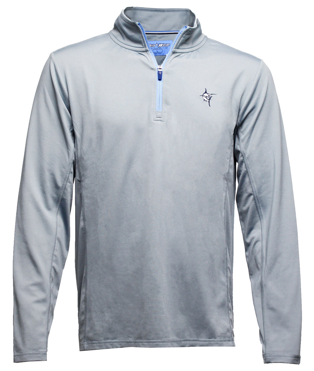 White Water Life White Water Life Montauk Quarter Zip Midweight Comfort — lifestyle context