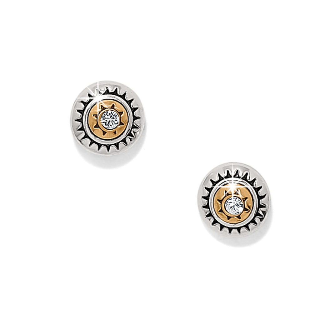 KADOU BOUTIQUE Brighton Mosaic Cerrillos Post Earrings — detail close-up