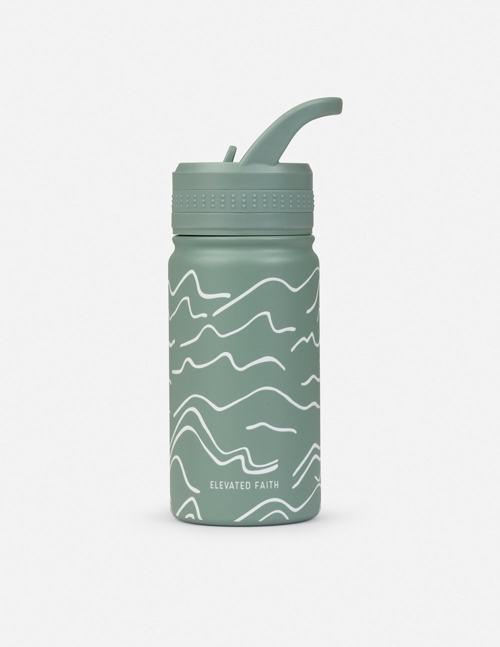 Elevated Faith Mountainscape Kids Water Bottle — main product shot