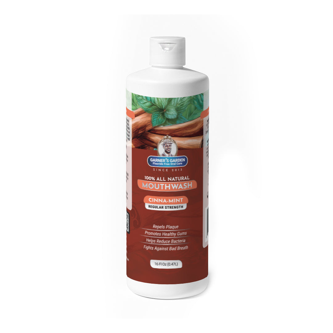 Natural Mouthwash | H2O2 | Antibacterial Fluoride-Free