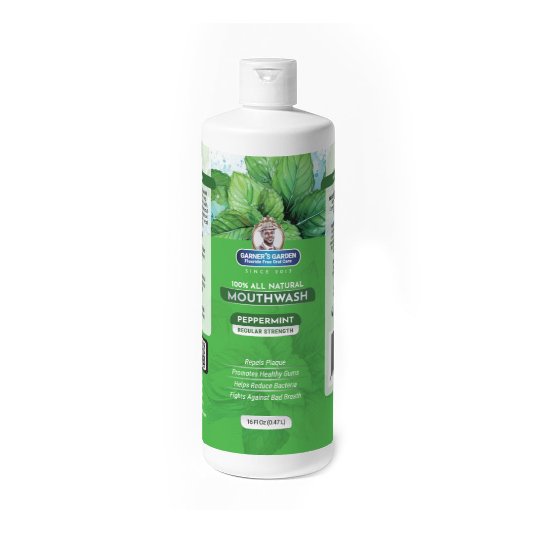 Natural Mouthwash | H2O2 | Antibacterial Fluoride-Free by Garner's Garden