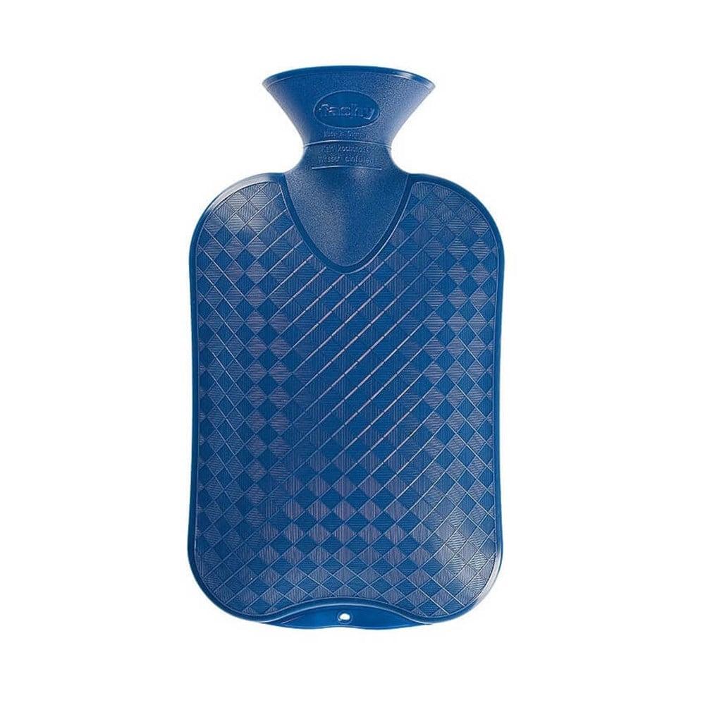 Fashy Hot Water Bottle, 2L - TUV Certified, Long Lasting Warmth & Natural Pain Relief