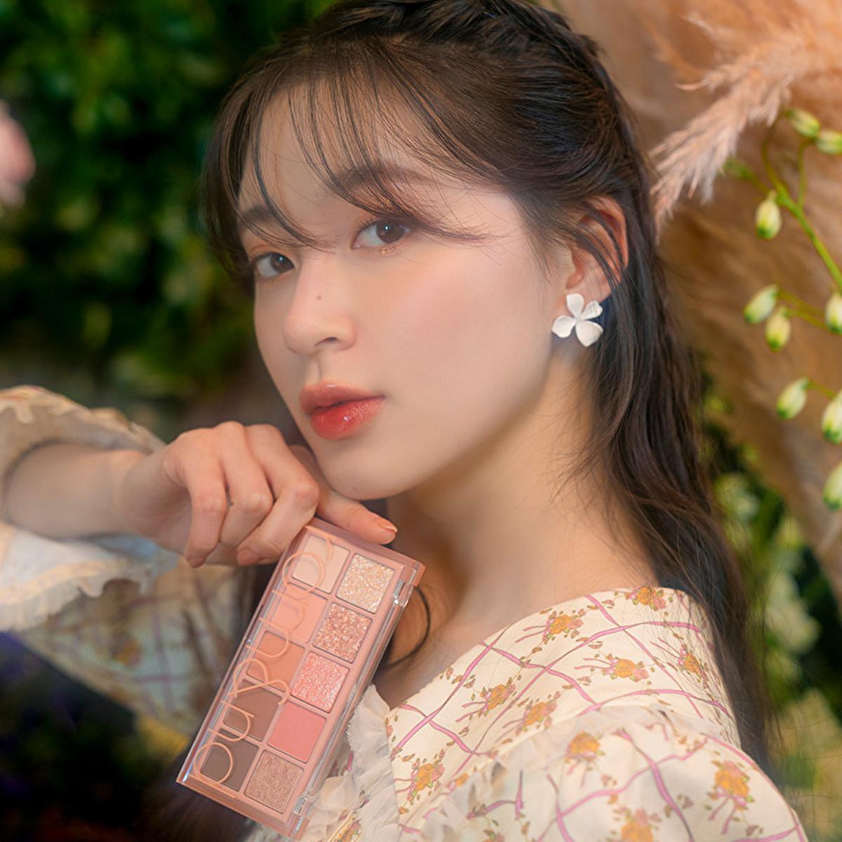 rom&nd Better Than Palette Eyeshadow Palette 02 Mahogany Garden - 10 Shade Eyeshadow Palette for Versatile Makeup Looks