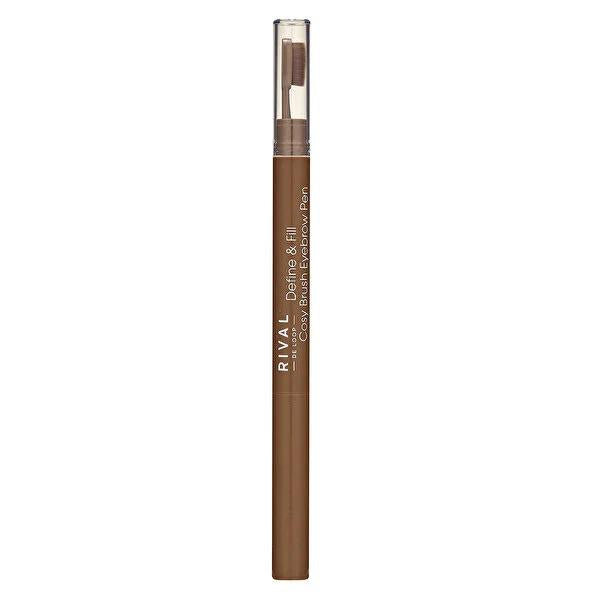 Rival de Loop Eyebrow Pencil - Define & Fill Eyebrows Naturally with Dual-Ended Brown Pencil