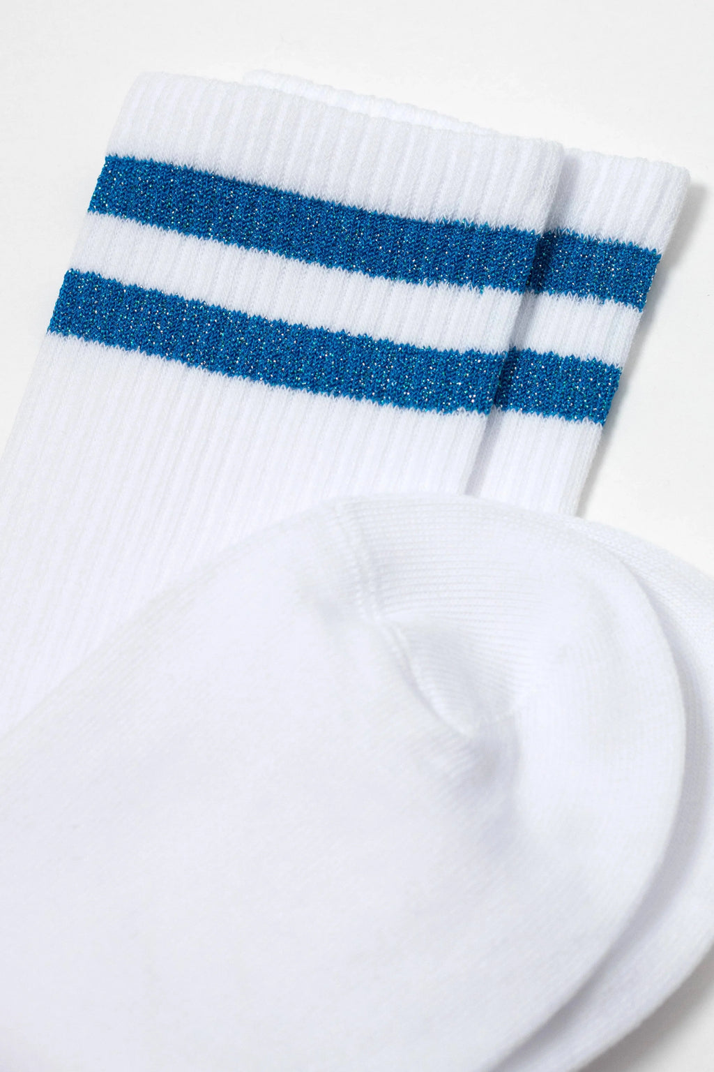 TheRanok.com Conte Cotton Long Socks Active 157 - Lurex Stripes — product on model