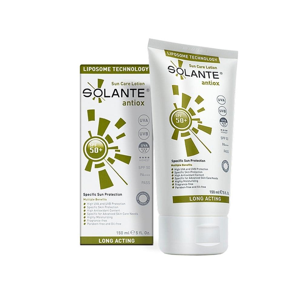 Solante Antiox Sun Care Lotion Spf 50+ 150ml