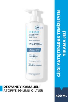 Ducray Dexyane Cleansing Gel: Soothe Irritation & Repair Dry, Atopic Skin (400ml) - Gentle, Hypoallergenic, Fragrance-Free Eczema Relief