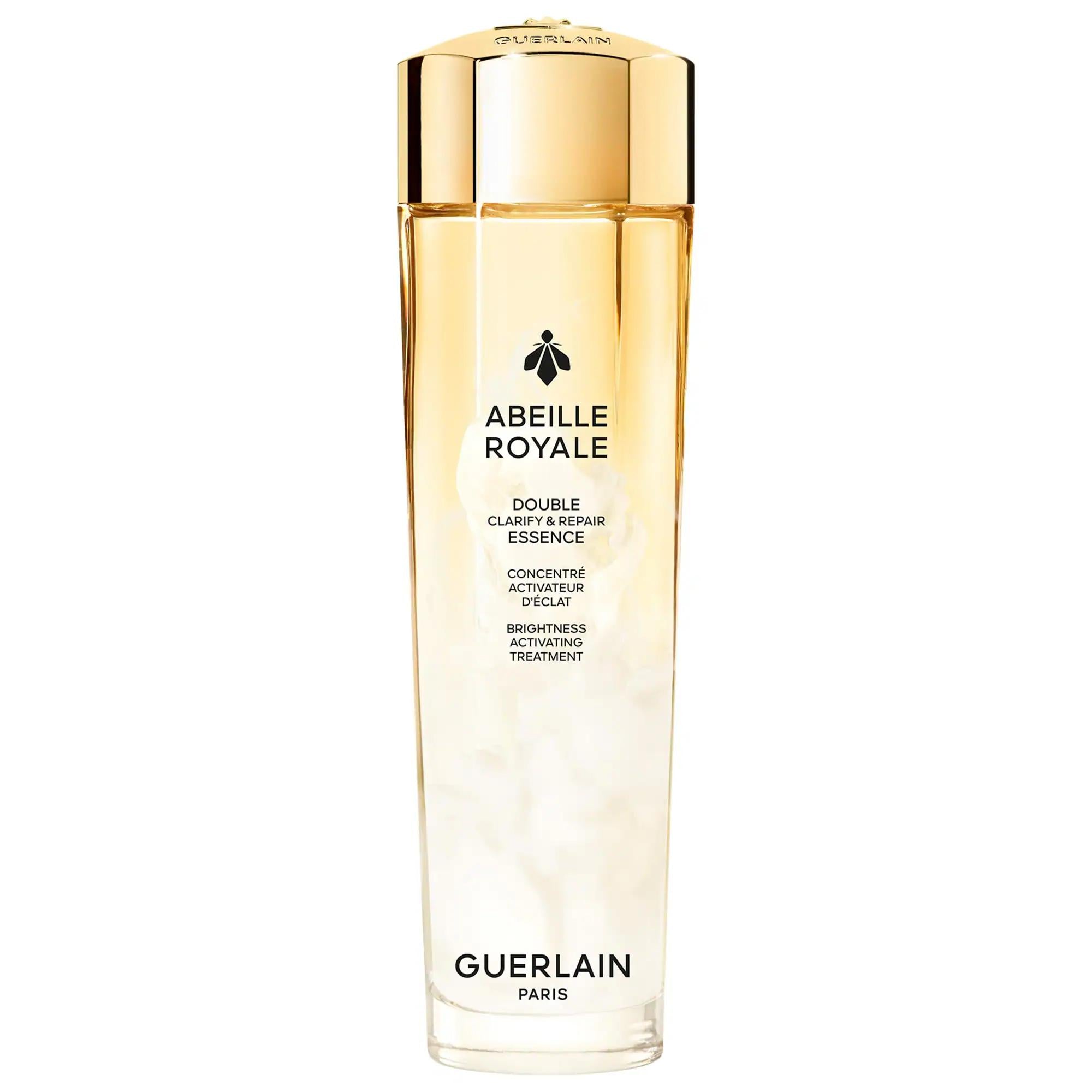 Guerlain Abeille Royale Double Clarify & Repair Essence - Natural Anti-Aging Skincare Essence for Brightening, Hydration, and Fine Lines Reduction