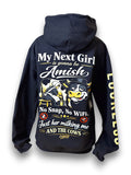 Luckless Outfitters My Next Girl Is Gonna Be Amish Hoodie — main product shot