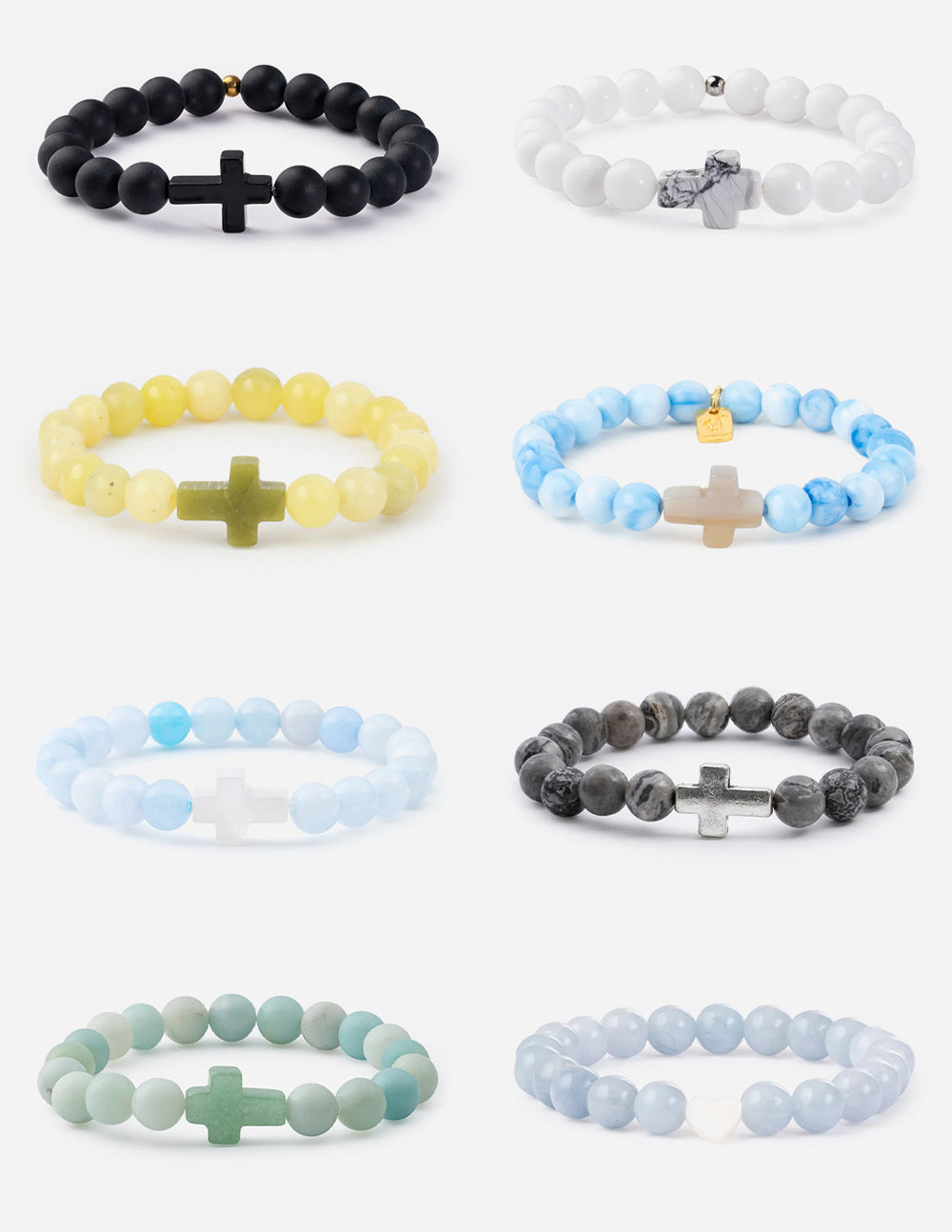 Elevated Faith Mystery Bracelet — detail close-up