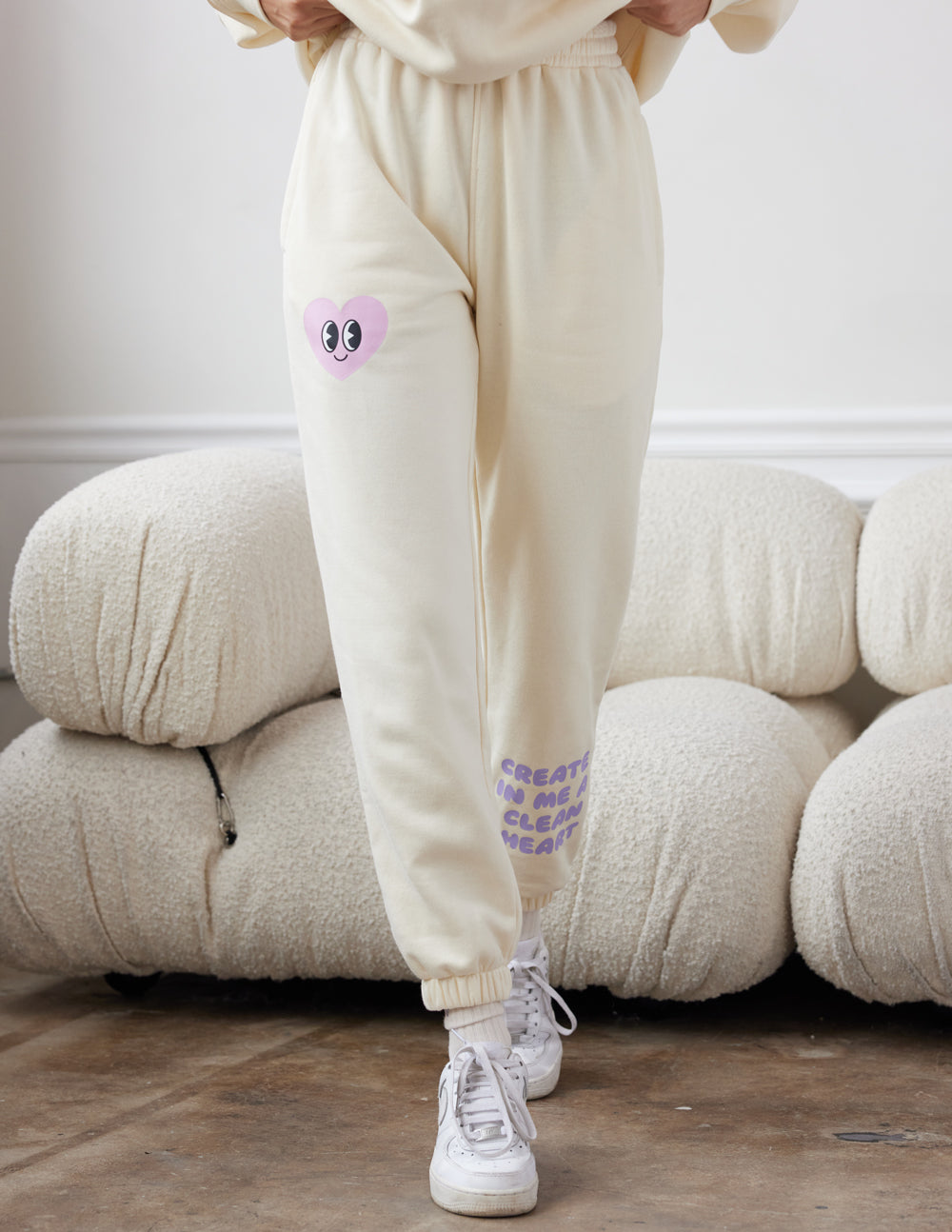 Elevated Faith Mystery Sweatpant — detail close-up