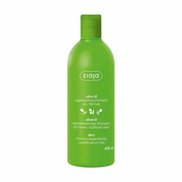Ziaja Olive Oil Shampoo - Natural Hair Care for Dry & Damaged Hair - Volumizing & Regenerating - Healthy Shine