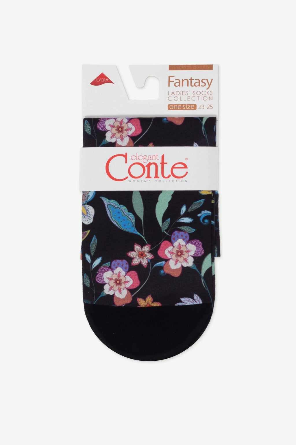 TheRanok.com Socks Conte Fantasy 905 - Flowers — alternative angle
