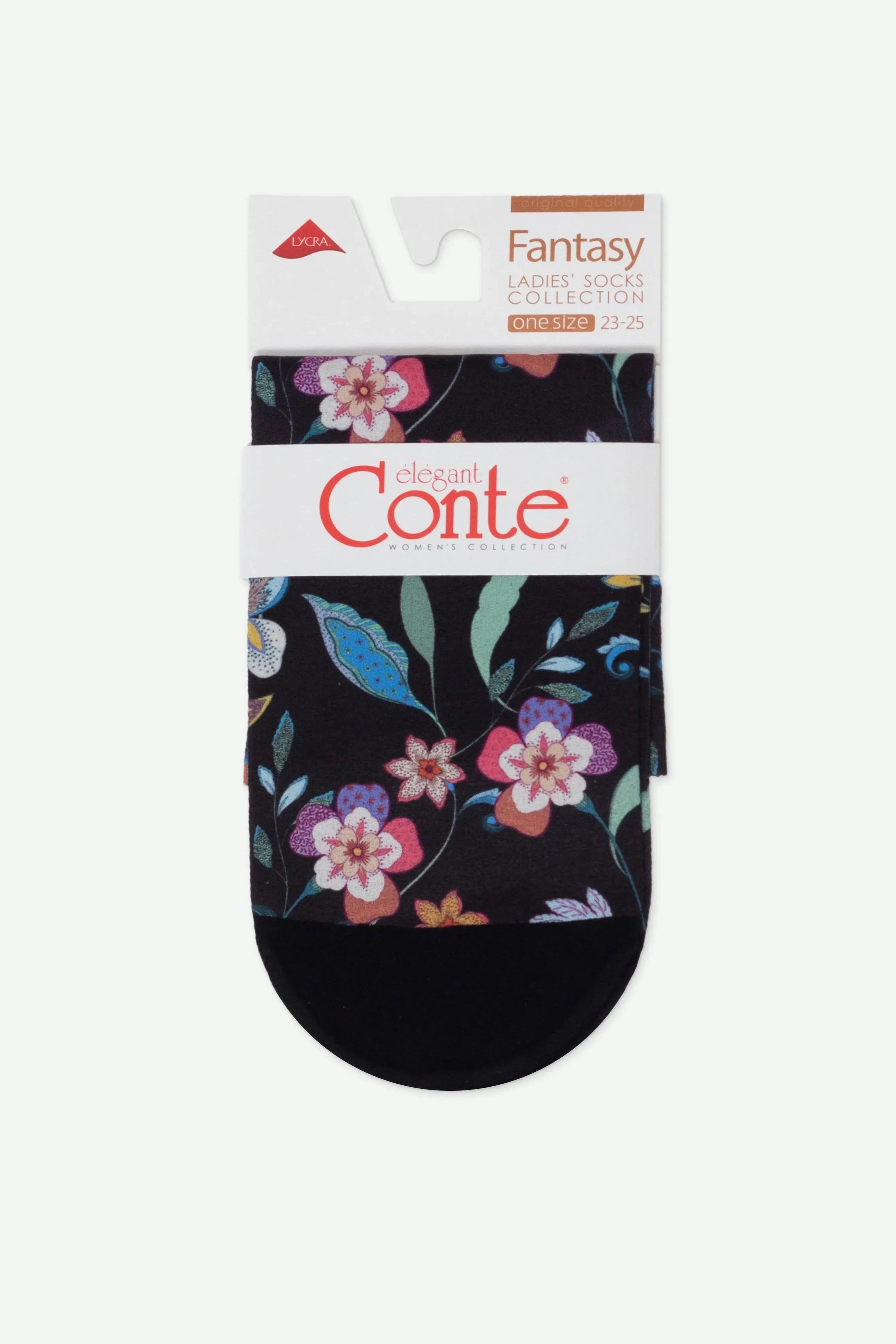 TheRanok.com Socks Conte Fantasy 905 - Flowers — alternative angle