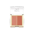 Golden Rose Iconic Blush Duo - 02 Peachy Coral Makeup Blush Duo for Everyday Use