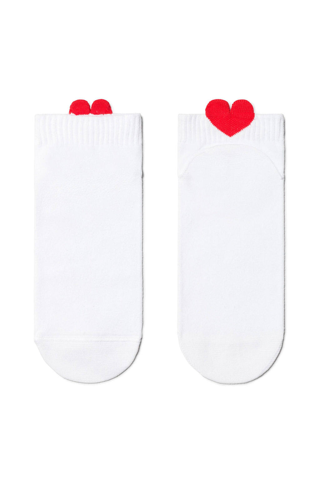TheRanok.com Cotton Ankle Socks Conte Active - 221 Picot Heart — lifestyle context