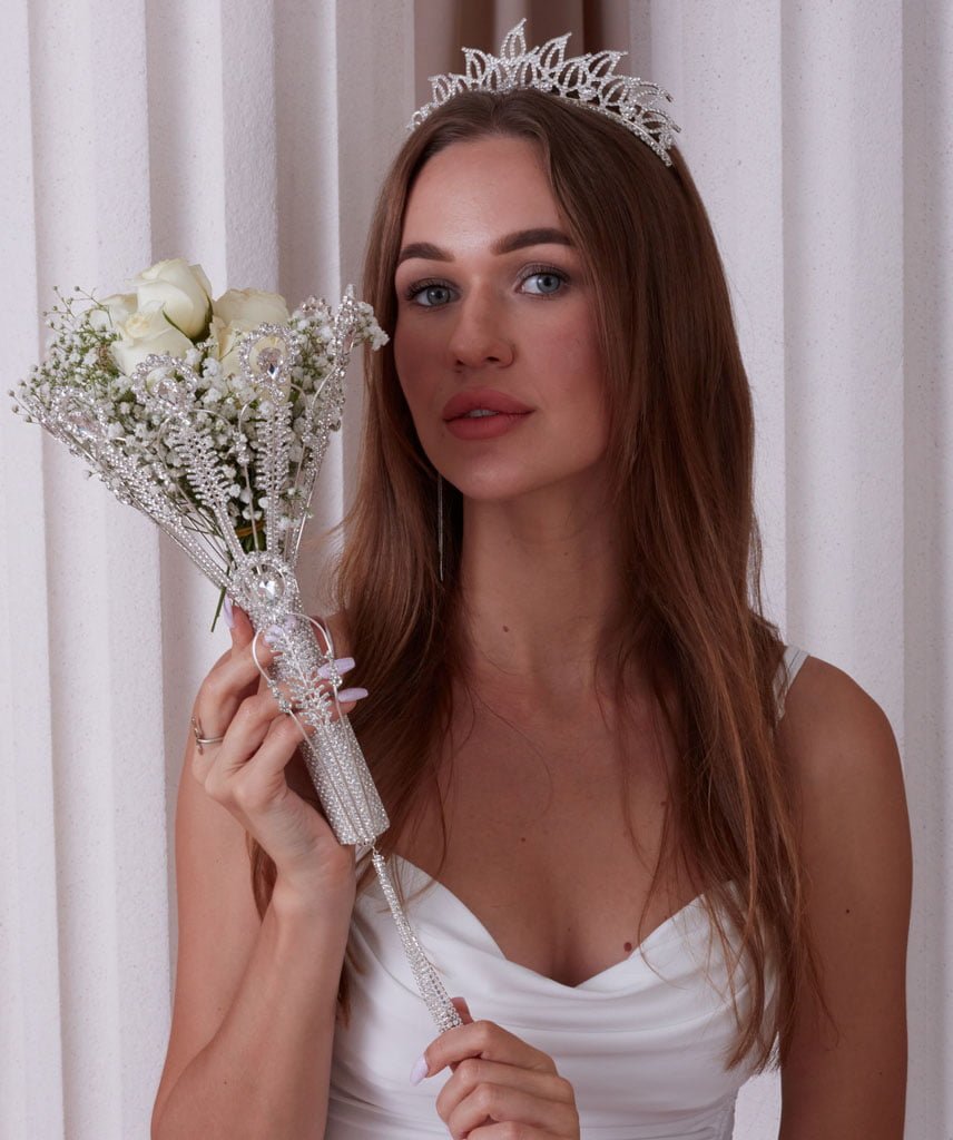 Bridesmaid Bouquet Holder, Bridal Accessories – Bridal Port, view 2