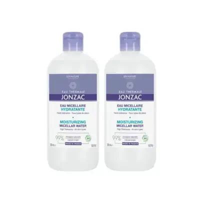 Eau Thermale Jonzac Micellar Water for Sensitive Skin - Gentle, Organic Skincare for Dry Skin - 500ml Dual Pack