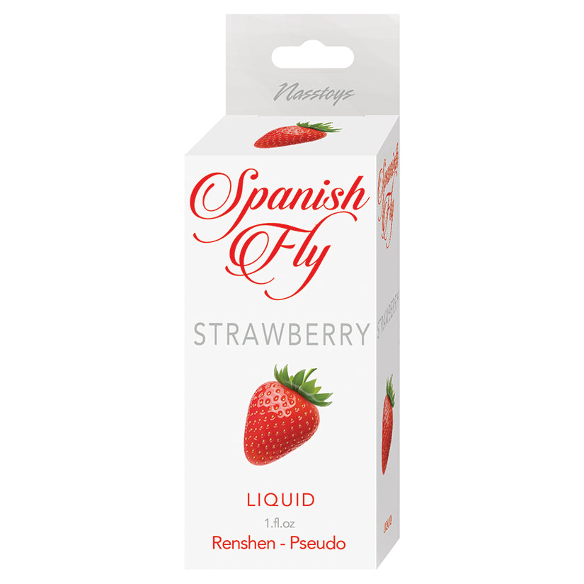Love Spark Cove | Intimate Apparel, Pleasure Shop & Free Shipping Spanish Fly Liquid-Strawberry — main product shot