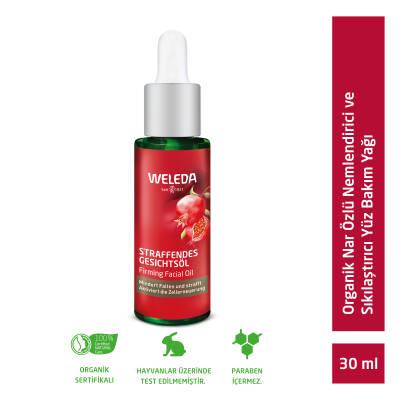 Weleda Organic Face Care Oil with Pomegranate Extract - 30ml Natural Anti-Aging Moisturizer