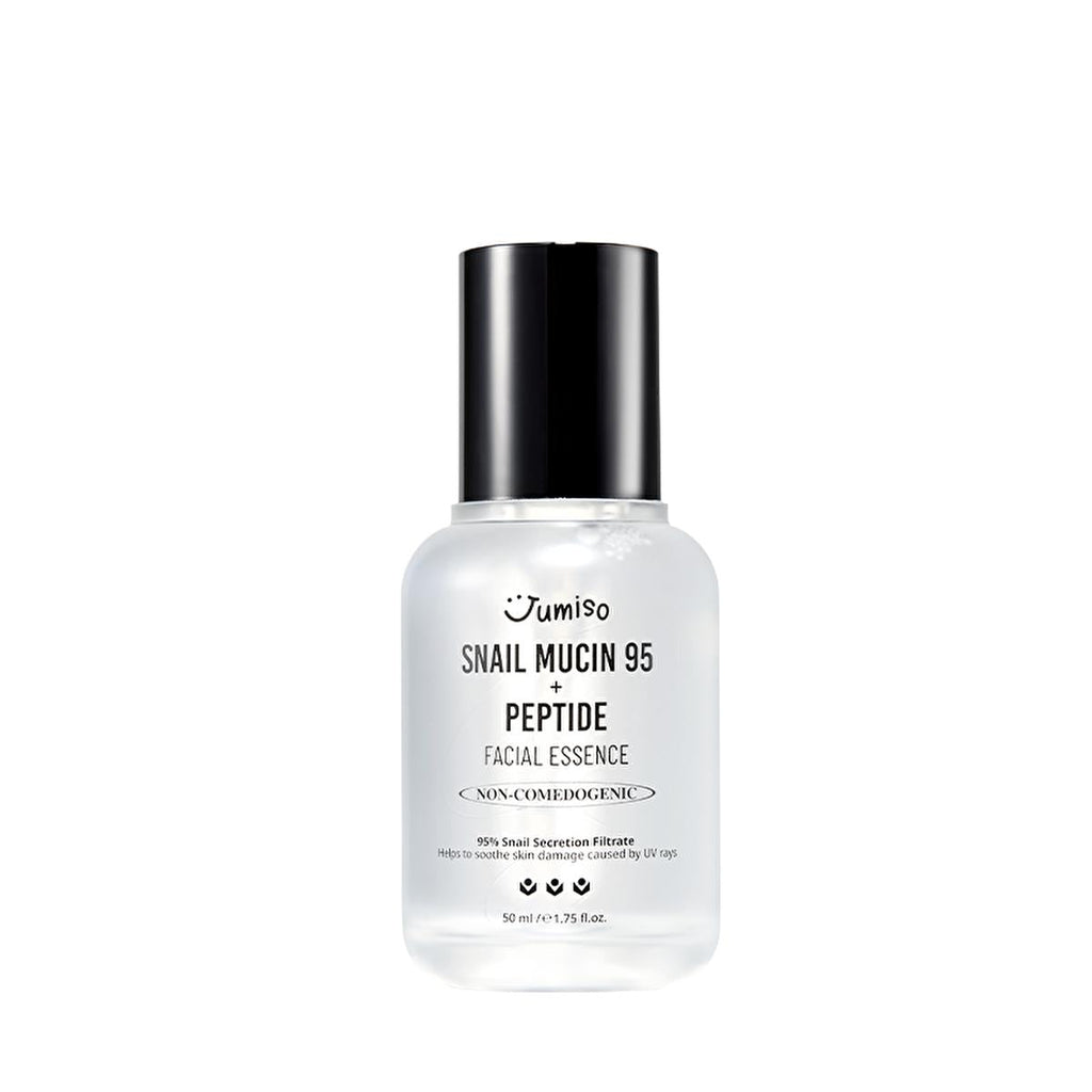 Jumiso Snail Mucin & Peptide Facial Serum: Boost Elasticity, Repair Skin Barrier, Korean Anti-Aging Formula - 50ml