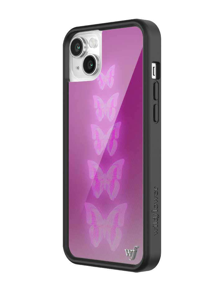 Neon Butterfly iPhone Case