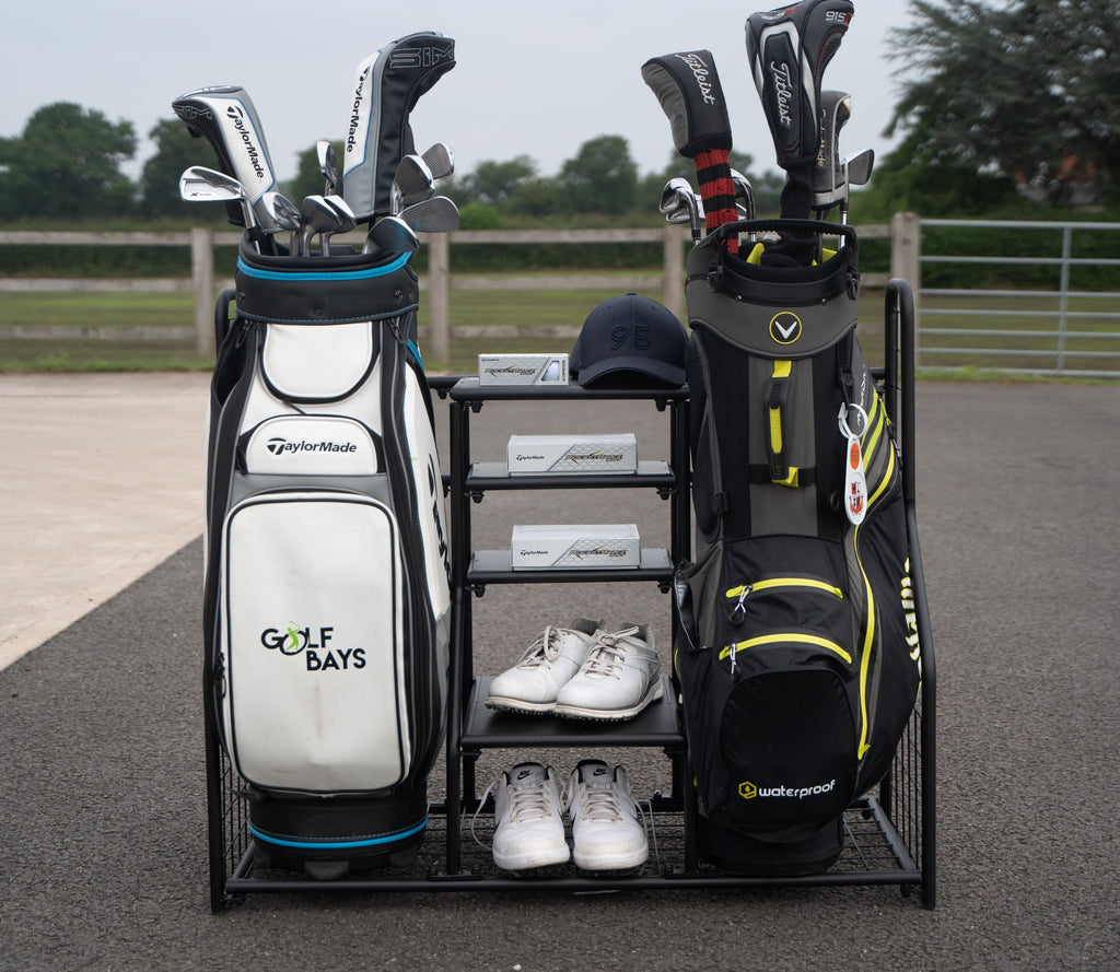 GolfBays Dual Bag Display Storage Organiser – GolfbaysUSA, view 5
