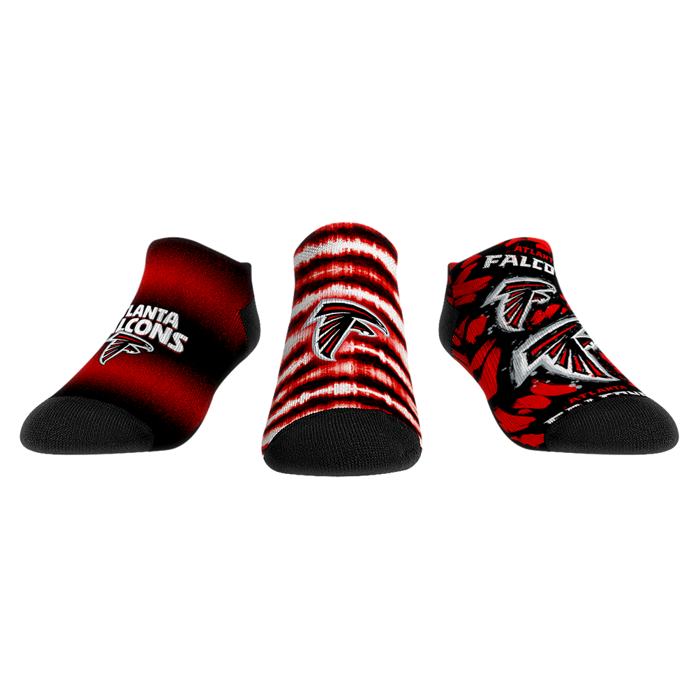 Rock 'Em Socks Atlanta Falcons - Low Cut - Make Some Noise (3-Pack) — main product shot