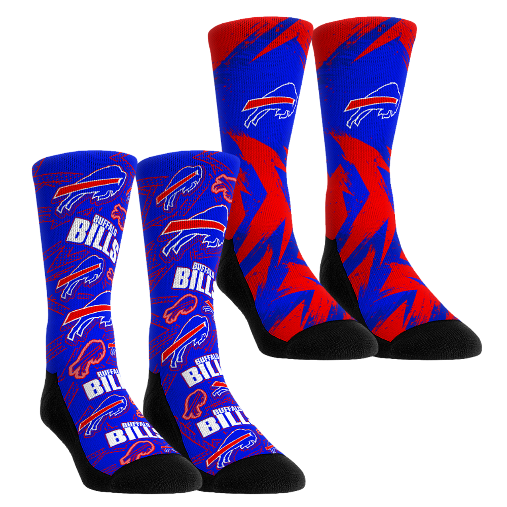 Rock 'Em Socks Rock 'Em Socks Buffalo Bills - Game Day 2-Pack — main product shot