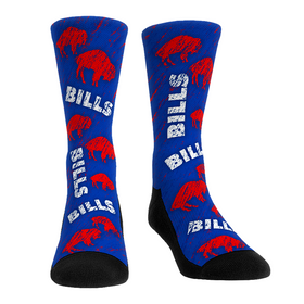 Rock 'Em Socks Buffalo Bills - Throwback All-Over