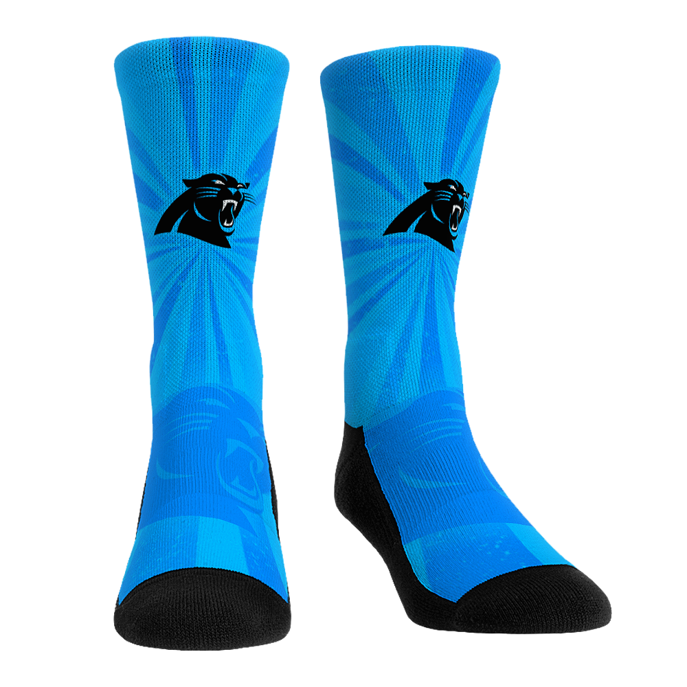 Rock 'Em Socks Rock 'Em Socks Carolina Panthers - Throwback Swirl — main product shot