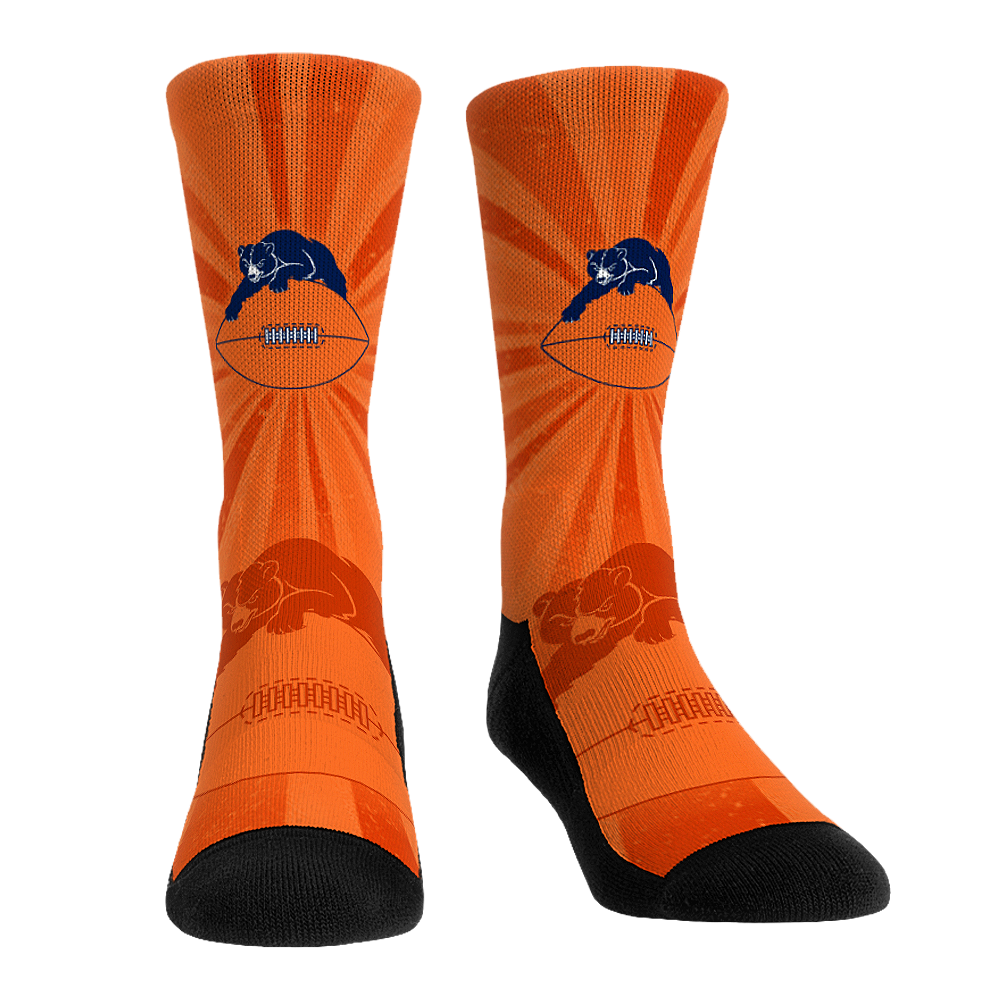 Rock 'Em Socks Chicago Bears - Throwback Swirl