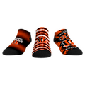 Rock 'Em Socks Cincinnati Bengals - Low Cut - Make Some Noise (3-Pack) — main product shot