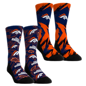 Rock 'Em Socks Denver Broncos - Game Day 2-Pack